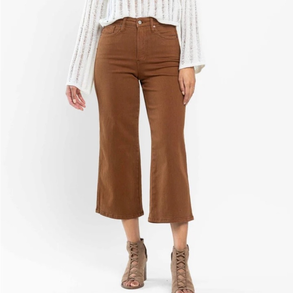 Judy Blue Crop, Tummy Control Denim